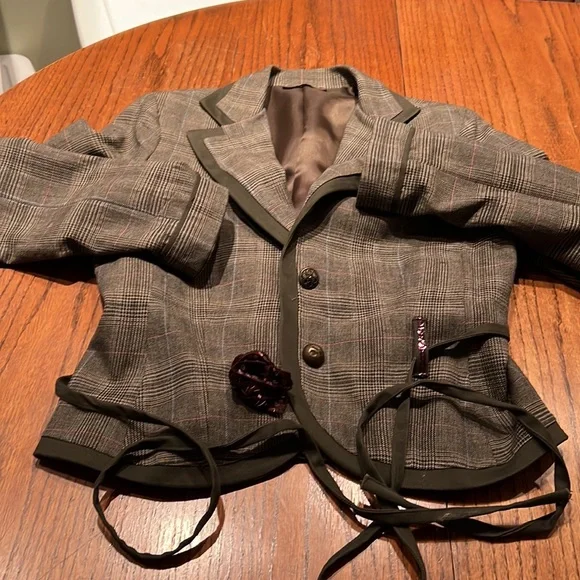 Rinascimento Italy Two Piece Set Consisting Of Skirt And Blazer 10 & 14 - Picture 11 of 16